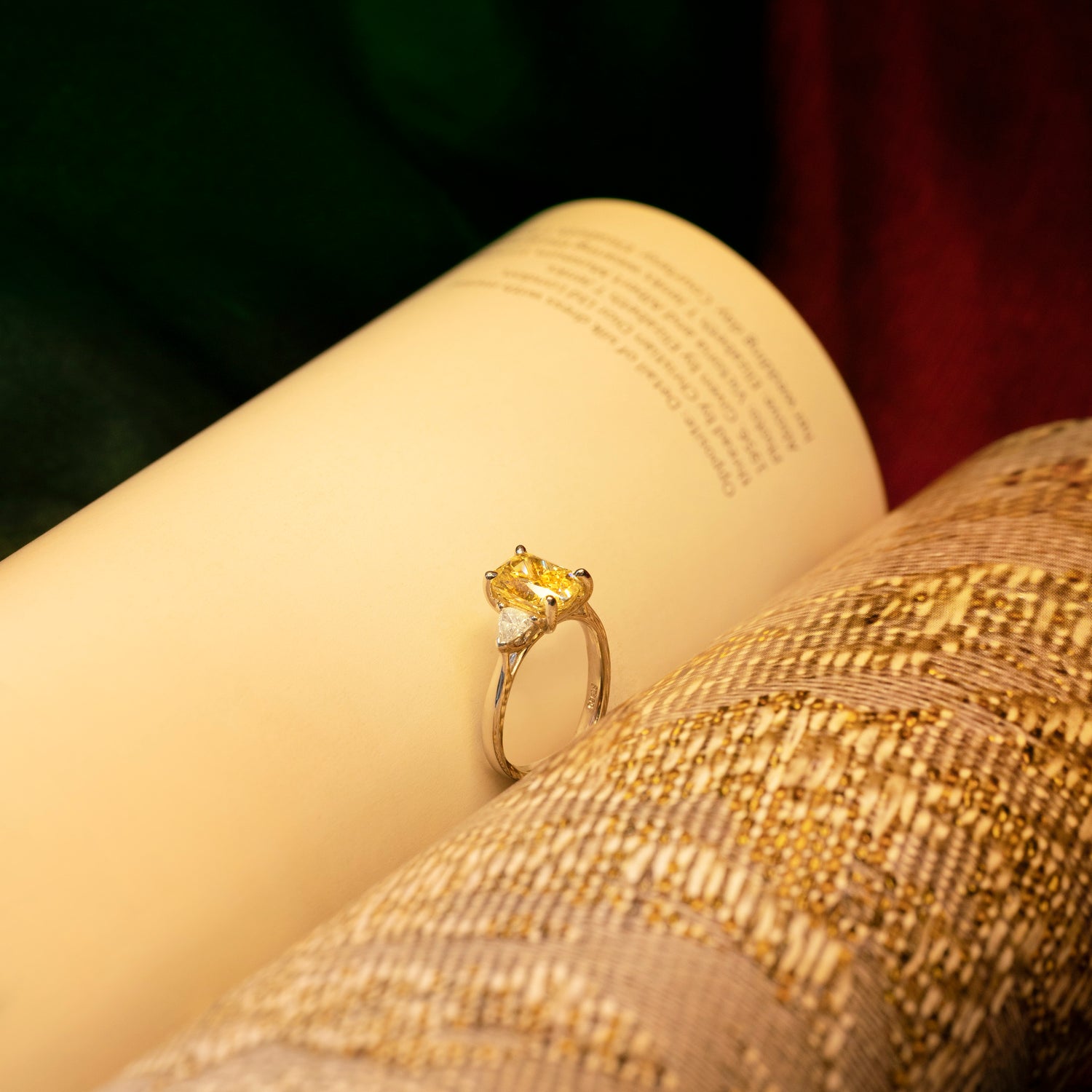 Tobi Gem - handmade ring with gemstones 