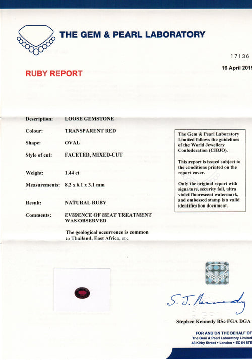 1.44 Carat Natural Ruby and Diamond Coronet Cluster Platinum Engagement Ring