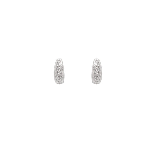 Diamond and Cultured Pearl 18 Carat White Gold Day and Night Dangle Earrings