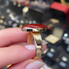14ct Yellow Gold and Carnelian Ring