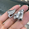 Diamond 18 Carat White Gold Ribbon Lever-Back Earrings
