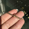 Late Victorian 15 Carat Rose Gold Antique T-bar Pendant, Circa 1900