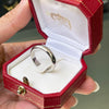 Cartier 1895 Platinum Wedding Band Ring