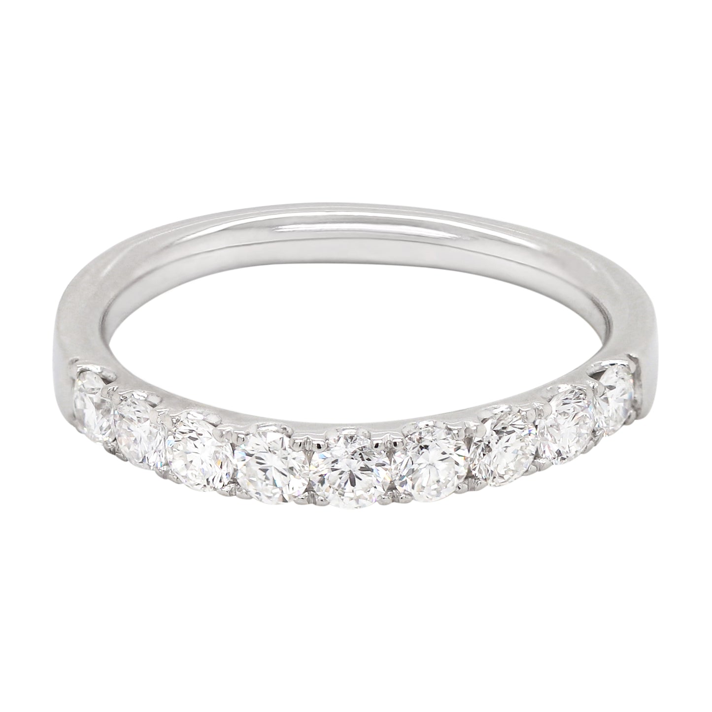 Mappin & Webb Diamond Half Eternity Platinum Ring