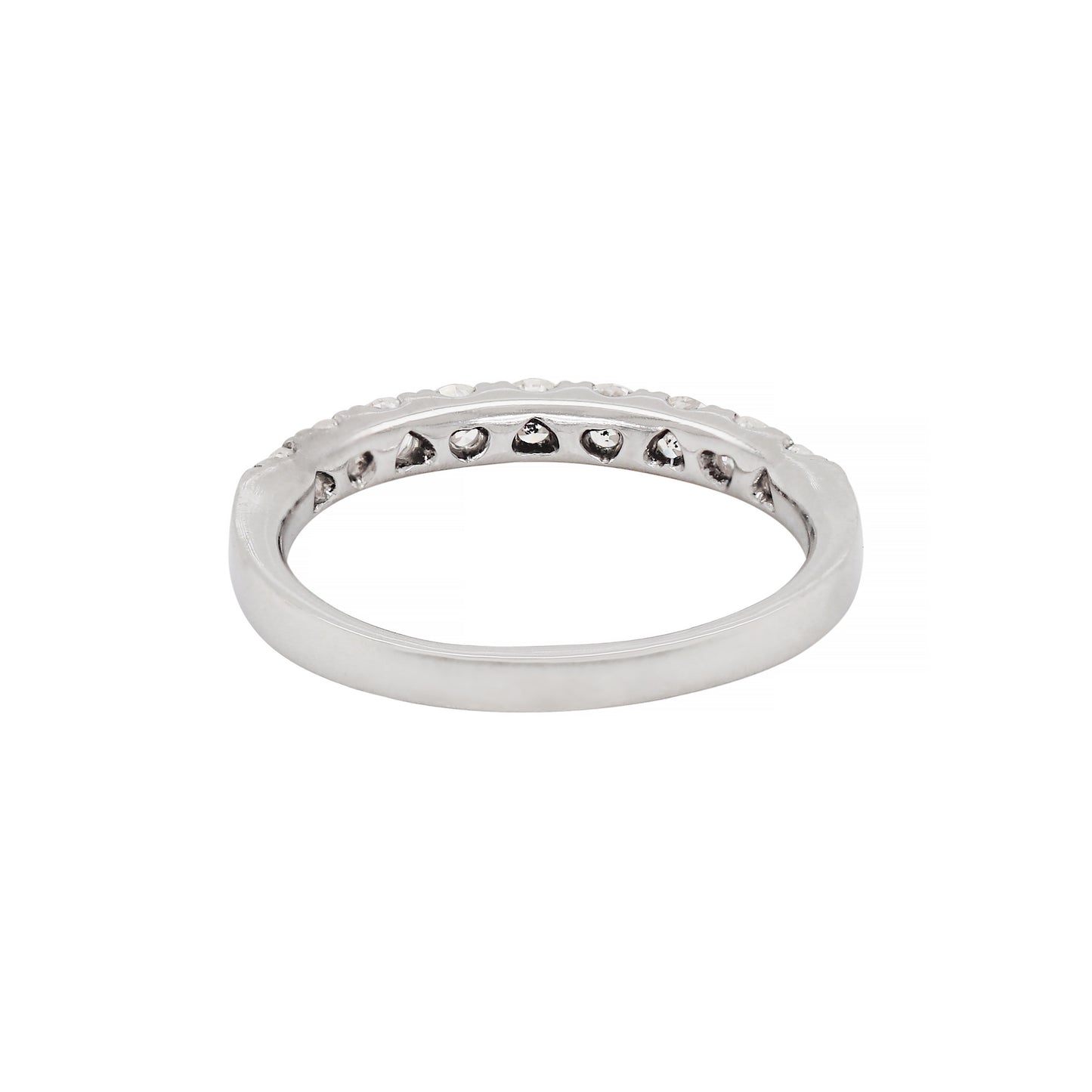 Mappin & Webb Diamond Half Eternity Platinum Ring