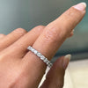 2.06ct Round Brilliant Cut Diamond 18 Carat White Gold Full Eternity Ring
