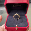Cartier 'C de Cartier' 18 Carat Yellow Gold Diamond Solitaire Engagement Ring