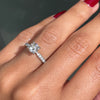 0.99 Carat Diamond Platinum Engagement Ring
