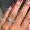 0.99 Carat Diamond Platinum Engagement Ring