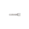 0.70ct D SI1 Round Brilliant Cut Diamond 18 Carat White Gold Engagement Ring