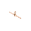 Late Victorian 15 Carat Rose Gold Antique T-bar Pendant, Circa 1900