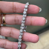Vintage Diamond Platinum Tennis Bracelet, circa 1930's