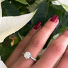 Antique 1.09 Carat Old Cut Diamond Platinum Engagement Ring, Circa 1910