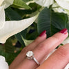 Antique 1.09 Carat Old Cut Diamond Platinum Engagement Ring, Circa 1910