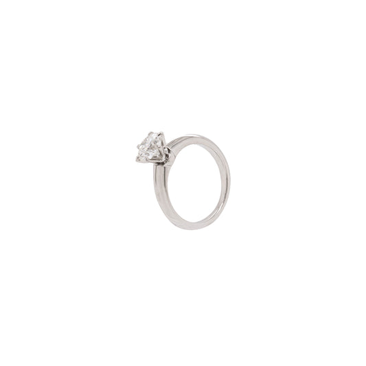 0.92ct Diamond Tiffany & Co. Platinum Solitaire Engagement Ring