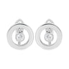 Roberto Coin Cento O Diamond 18 Carat White Gold Earrings