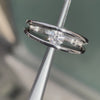 video of Round Brilliant Cut Tension Set Diamond Platinum Engagement Ring
