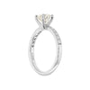 0.99 Carat Diamond Platinum Engagement Ring