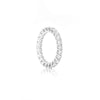 2.06ct Round Brilliant Cut Diamond 18 Carat White Gold Full Eternity Ring