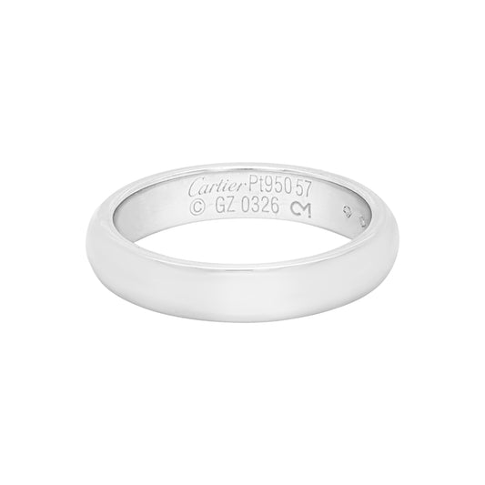 Cartier 1895 Platinum Wedding Band Ring