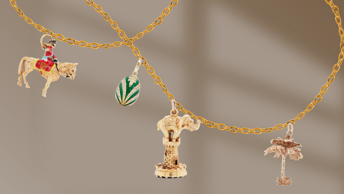 Tiny Treasures: The Stories Behind Vintage Gold Charms