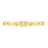18ct yellow gold bracelet with 1.25ct diamonds set in alternating ‘X’ and bar links.