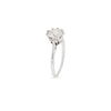 1.65ct Old Cut Diamond Palladium & 18 Carat White Gold Solitaire Engagement Ring