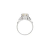1.48ct Old Cut Diamond and Platinum Art Deco Vintage Engagement Ring