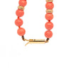 Coral and 18 Carat Yellow Gold Bead Necklace