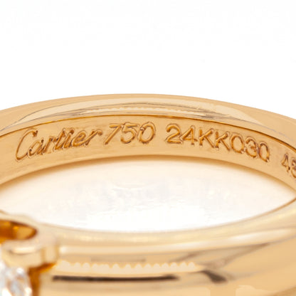 cartier gold ring 750 24KK030 inscription