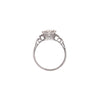 Art Deco 1.72 Carat Old Cut Diamond Platinum Engagement Ring, Circa 1920's