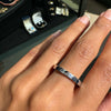 Cartier Lanières 18 Carat White Gold Wedding Band Ring
