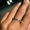 Cartier Lanières 18 Carat White Gold Wedding Band Ring