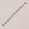 18 Carat White Gold Three Row Diamond Bracelet