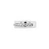 18 Carat White Gold Two-Piece Ring with Detachable Diamond Set Band