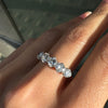 Antique Old Cut Diamond 18 Carat Yellow Gold & Platinum Five Stone Ring