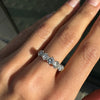 Antique Old Cut Diamond 18 Carat Yellow Gold & Platinum Five Stone Ring