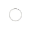 Cartier Lanières 18 Carat White Gold Wedding Band Ring