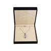 Bvlgari Cicladi Collection Diamond 18 Carat White Gold Pendant and Chain