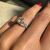 1.18ct Fancy Brown Round Brilliant Cut Diamond Platinum Engagement Ring