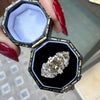 1.18ct Fancy Brown Round Brilliant Cut Diamond Platinum Engagement Ring