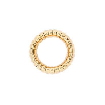 Links of London 18 Carat Yellow Gold Wide Flexi Band Dress Ring