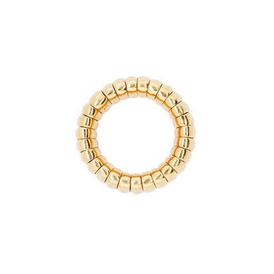 Links of London 18 Carat Yellow Gold Wide Flexi Band Dress Ring