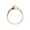 Pearl and Diamond Toi et Moi 18ct Gold and Platinum Engagement Ring, c.1910