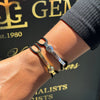 Louis Vuitton 18 Carat Yellow Gold Buckle Adjustable Cord Bracelet
