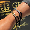 Louis Vuitton 18 Carat Yellow Gold Buckle Adjustable Cord Bracelet
