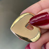 Wempe by Kim Amor Manet Diamond 18 Carat Yellow Gold Heart Pendant