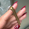 FOPE Diamond 18 Carat White and Yellow Gold Woven Link Bracelet