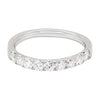 Mappin & Webb Diamond Half Eternity Platinum Ring