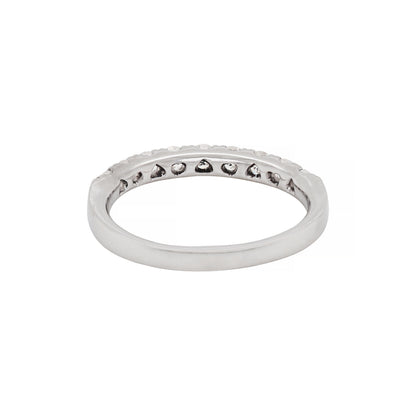 Mappin & Webb Diamond Half Eternity Platinum Ring - Tobi Gem Setting